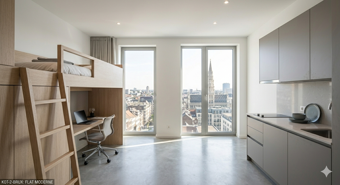 Flat etudiant moderne et premium - Hyper-centre
